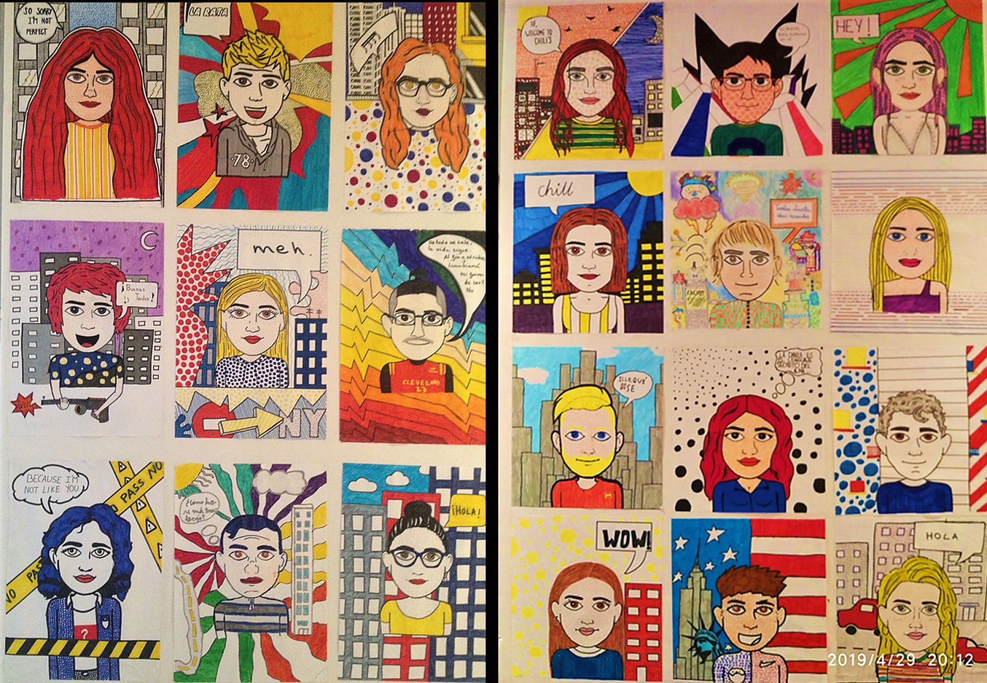 Mural sobre avatares y emojis | IES SAN ISIDORO